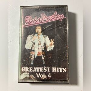 Elvis Presley tape cassette made in Switzerland greatest hits vol 4